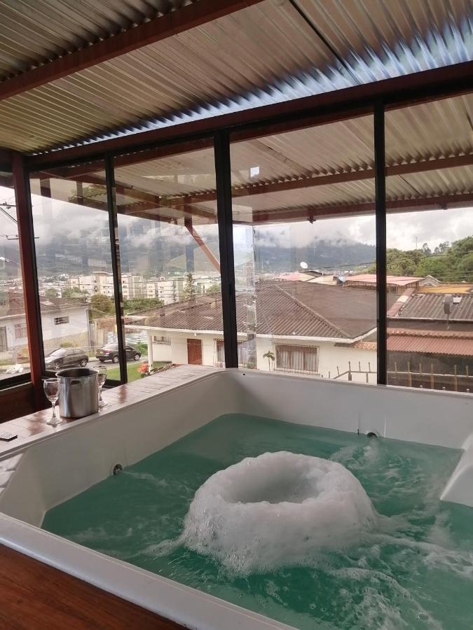 Hostal Spa Casa De Piedra Con Jacuzzi Santa Rosa de Cabal Ngoại thất bức ảnh